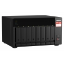 QNAP TS-873A NAS Tower Ryzen Embedded V1500B 8 GB DDR4 0 TB QNAP Turbo System Juoda
