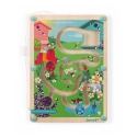 JANOD Wooden Magnetic Beehive Maze rotaļlieta ar motoru JANOD Wooden Magnetic Beehive Maze rotaļlieta ar motoru