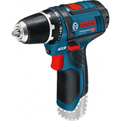 Bosch GSR 12V-15 Professional 650 g Musta, Sininen, Punainen, Hopea