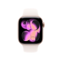 Apple Watch Series 11 OLED 42 mm Digitaalinen 374 x 446 pikseliä Kosketusnäyttö Ruusukulta Wi-Fi GPS