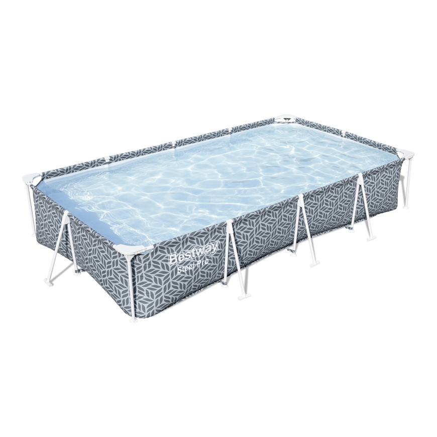 Bestway 561FT maapealne bassein Raamiga bassein Täsinurkne 4000 l Hall
