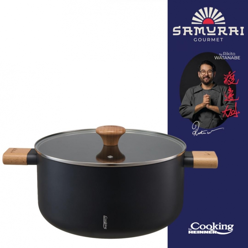 Heinner HR-SNT-S28 soup pot 7.8 L Black Aluminium
