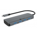 ICY BOX IB-DK4022a-CPD Проводная USB 3.2 Gen 1 (3.1 Gen 1) Type-C Алюминий, Серебристый ICY BOX IB-DK4022a-CPD Проводная USB 3.2 Gen 1 (3.1 Gen 1) Type-C Алюминий, Серебристый
