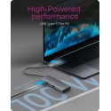 ICY BOX IB-DK4022a-CPD Juhtmega ühendatud USB 3.2 Gen 1 (3.1 Gen 1) Type-C Alumiinium, Hõbe ICY BOX IB-DK4022a-CPD Juhtmega ühendatud USB 3.2 Gen 1 (3.1 Gen 1) Type-C Alumiinium, Hõbe