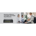 Zyxel GS1915-8EP Hallittu L2 Gigabit Ethernet (10/100/1000) Power over Ethernet -tuki Musta