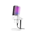 Fifine A9W studio microphone with stand (white)