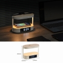 Immax TRIPLE DOCK LED alarm clock with 3x wireless charging station Immax TRIPLE DOCK LED alarm clock with 3x wireless charging station