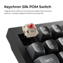 Keychron V6 Ultra 8K keyboard Universal Bluetooth QWERTY Black Keychron V6 Ultra 8K keyboard Universal Bluetooth QWERTY Black