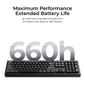 Keychron V6 Ultra 8K näppäimistö Universaali Bluetooth QWERTY Musta Keychron V6 Ultra 8K näppäimistö Universaali Bluetooth QWERTY Musta