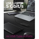 ICY BOX IB-DK4062-CPD Vadu USB 3.2 Gen 1 (3.1 Gen 1) Type-C Antracīts ICY BOX IB-DK4062-CPD Vadu USB 3.2 Gen 1 (3.1 Gen 1) Type-C Antracīts