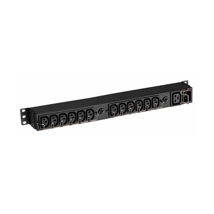 Eaton EFLX12I блок распределения питания 13 розетка(и) 1U Черный