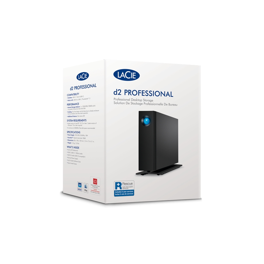 LaCie STHA24000800 external hard drive 24 TB 7200 RPM USB Type-C 3.2 Gen 2 (3.1 Gen 2) Black – 2