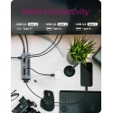 ICY BOX 11-in-1 USB Type-C hub with card reader and PD ICY BOX 11-in-1 USB Type-C hub with card reader and PD