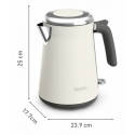 Tefal Collection KI666AE0 электрический чайник 1,7 L 2400 W Слоновая кость Tefal Collection KI666AE0 электрический чайник 1,7 L 2400 W Слоновая кость