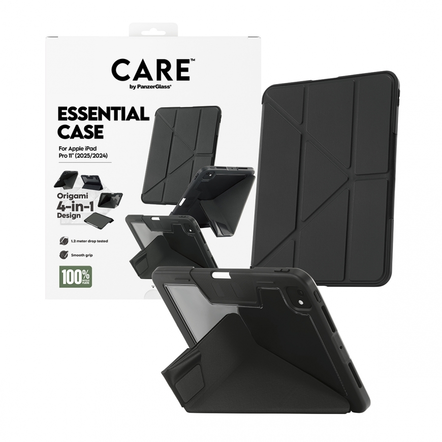 PanzerGlass CARE™ by Essential Case Black iPad Pro 11" (2024-2025) – 5