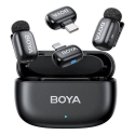 BOYA Mini 2-01 Lightning + USB-C Wireless Microphone Set (2xTX 2xRX) / 2.4GHz / 48kHz/24bit BOYA Mini 2-01 Lightning + USB-C Wireless Microphone Set (2xTX 2xRX) / 2.4GHz / 48kHz/24bit