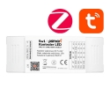 Светодиодный контроллер 5-в-1 с яркостью CCT RGB RGBW RGBCCT 5–24 В, 15 А, серия PX ZigBee Tuya