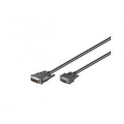 Microconnect 50990 видео кабель адаптер 2 m DVI-I VGA (D-Sub) Черный
