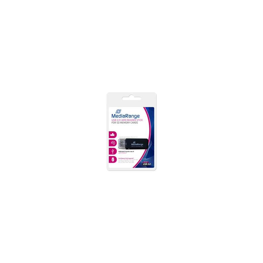 MediaRange MRCS507 karšu lasītājs USB 3.2 Gen 1 (3.1 Gen 1) Iekšējs Melns – 2