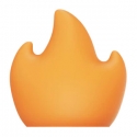 Flame lampshade for the Flextail Tiny Pump 2X lamp (orange) Flame lampshade for the Flextail Tiny Pump 2X lamp (orange)