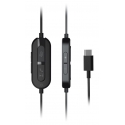 Creative Labs Chat USB Kõrvaklapp Juhtmega ühendatud Peavõru Kontor/kõnekeskus USB tüüp-C Must Creative Labs Chat USB Kõrvaklapp Juhtmega ühendatud Peavõru Kontor/kõnekeskus USB tüüp-C Must