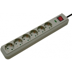 Brennenstuhl 1159750015 surge protector Grey 6 AC outlet(s) 1.5 m
