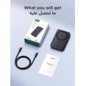 Ugreen 25919 внешний аккумулятор Литий-полимерная (LiPo) 10000 mAh Беспроводная зарядка Серый Ugreen 25919 внешний аккумулятор Литий-полимерная (LiPo) 10000 mAh Беспроводная зарядка Серый