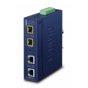 PLANET Industrial 2-Port network media converter Blue