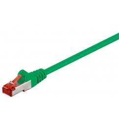 Goobay 95504 tinklo kabelis Žalia 3 m Cat6 S/FTP (S-STP)