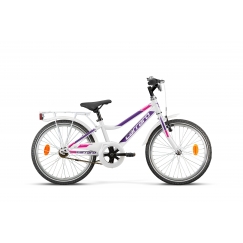 Carraro Zaphira 20" polkupyörä, 3-vaihteinen, valkoinen