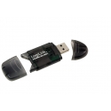LogiLink Cardreader USB 2.0 Stick external for SD/MMC karšu lasītājs Melns