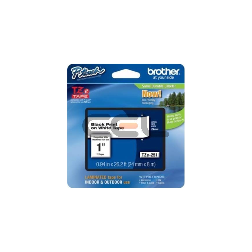 Brother TZE251CIV label-making tape TZ