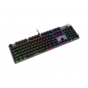 MSI FORGE GK320 RED näppäimistö Pelaaminen USB QWERTY Kansainvälinen (US) Musta MSI FORGE GK320 RED näppäimistö Pelaaminen USB QWERTY Kansainvälinen (US) Musta