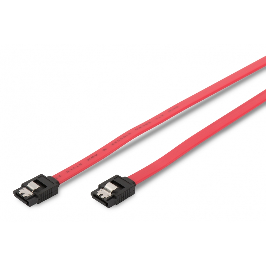 Digitus AK-400102-003-R SATA-kaabel 0,3 m SATA 7-pin Punane