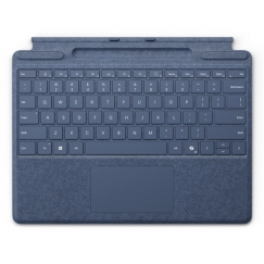 Microsoft Surface Pro Keyboard with pen storage QWERTZ Vācu Microsoft Cover port Zils