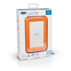 LaCie Rugged Mini ārējais cietais disks 2 TB 5400 RPM Micro-USB B 3.2 Gen 1 (3.1 Gen 1) Oranžs, Sudrabs