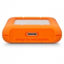 LaCie Rugged Mini external hard drive 2 TB 5400 RPM Micro-USB B 3.2 Gen 1 (3.1 Gen 1) Orange, Silver