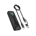 ICY BOX M.2 NVMe SSD enclosure with USB 3.2 Gen 2 Type-C and RGB light ICY BOX M.2 NVMe SSD enclosure with USB 3.2 Gen 2 Type-C and RGB light