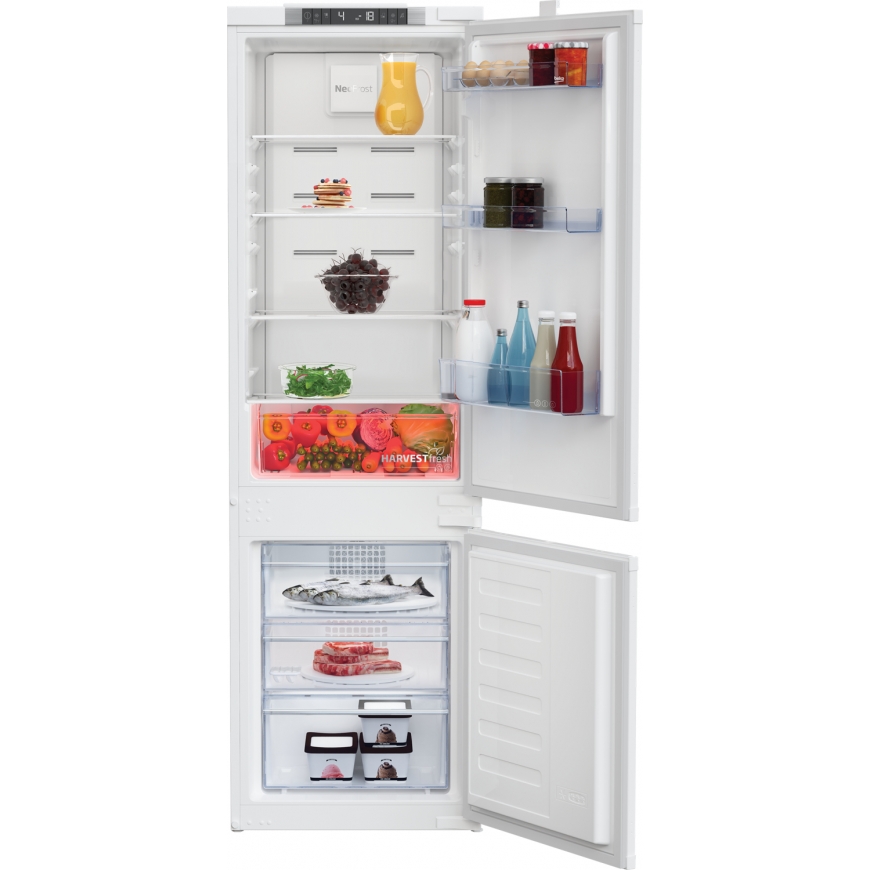 Beko BCNA254E43SN šaldytuvas-šaldiklis Įmontuoti 254 L Balta – 3