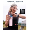 WaterH BOOST Chug Lid älyjuomapullo, 710 ml, vaaleanpunainen WaterH BOOST Chug Lid älyjuomapullo, 710 ml, vaaleanpunainen