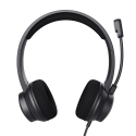 Trust Ayda Headset Wired Head-band Calls/Music USB Type-A Black Trust Ayda Headset Wired Head-band Calls/Music USB Type-A Black