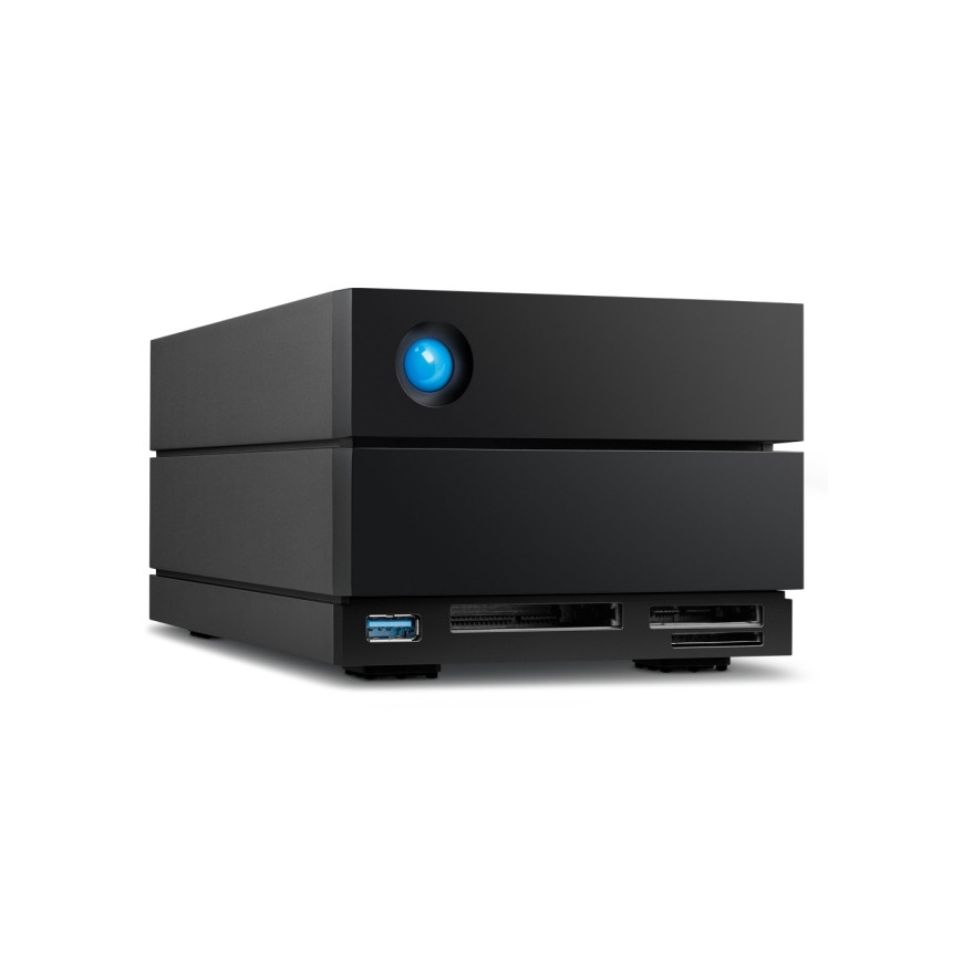 LaCie 2BIG DOCK disk array 32 TB Desktop Black