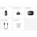 BOYA Mini 2-03 Lightning Wireless Microphone Set Bezvadu mikrofonu komplekts (2TX 1xRX) / 2.4GHz / 48kHz/24bit BOYA Mini 2-03 Lightning Wireless Microphone Set Bezvadu mikrofonu komplekts (2TX 1xRX) / 2.4GHz / 48kHz/24bit
