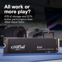 Crucial P310 4 TB M.2 PCI Express 4.0 NVMe Crucial P310 4 TB M.2 PCI Express 4.0 NVMe