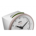 Braun BC07 Quartz alarm clock Pink, White Braun BC07 Quartz alarm clock Pink, White
