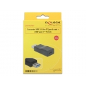DeLOCK 65696 гендерный адаптер USB 3.1 Gen 2 Type-A USB 3.1 Gen 2 Type-C Черный DeLOCK 65696 гендерный адаптер USB 3.1 Gen 2 Type-A USB 3.1 Gen 2 Type-C Черный