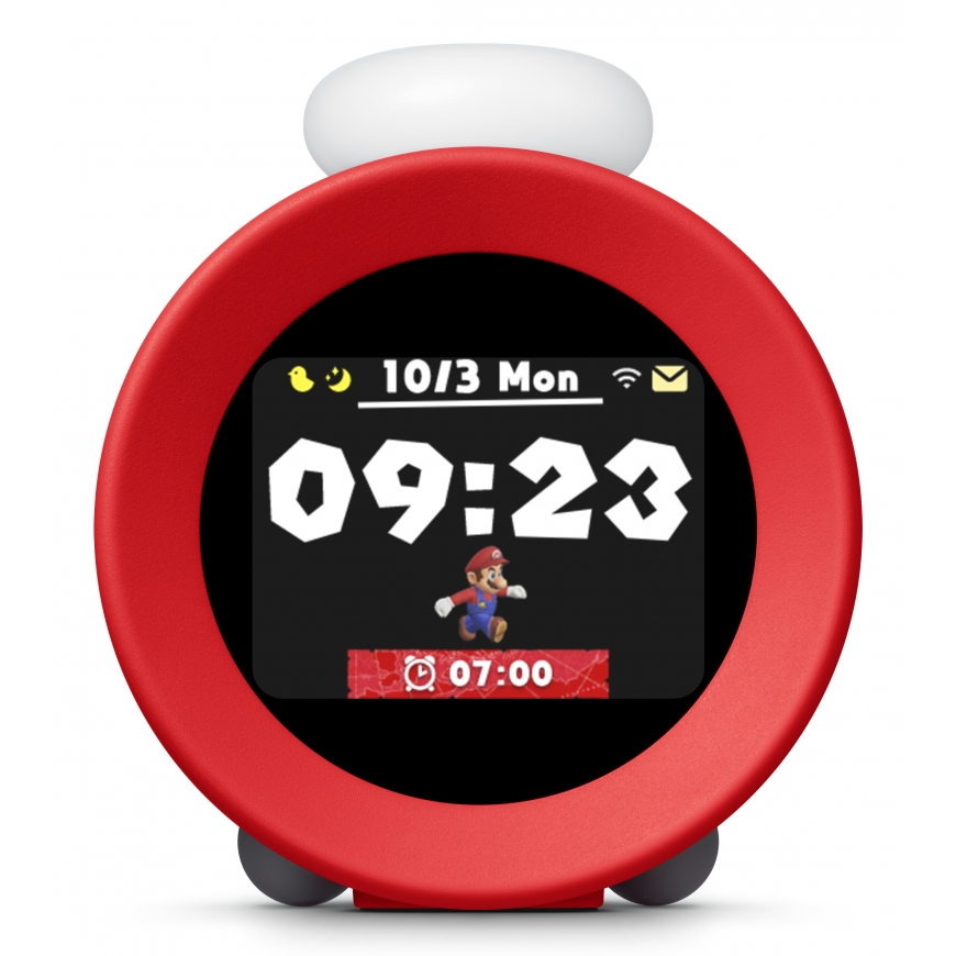 Nintendo 10013963 alarm clock Digital alarm clock Red