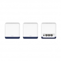 Mercusys Halo H50G (3-pack) Divkāršā frekvenču josla (2.4 GHz / 5 GHz) Wi-Fi 5 (802.11ac) Balts Iekš Mercusys Halo H50G (3-pack) Divkāršā frekvenču josla (2.4 GHz / 5 GHz) Wi-Fi 5 (802.11ac) Balts Iekš