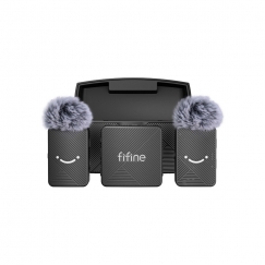 Комплект галстук-микрофона Fifine M9 (черный)