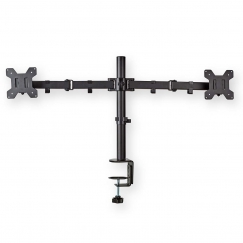 Nedis MMDOS110BK monitora stiprinājums un statīvs 81,3 cm (32") Galds Melns